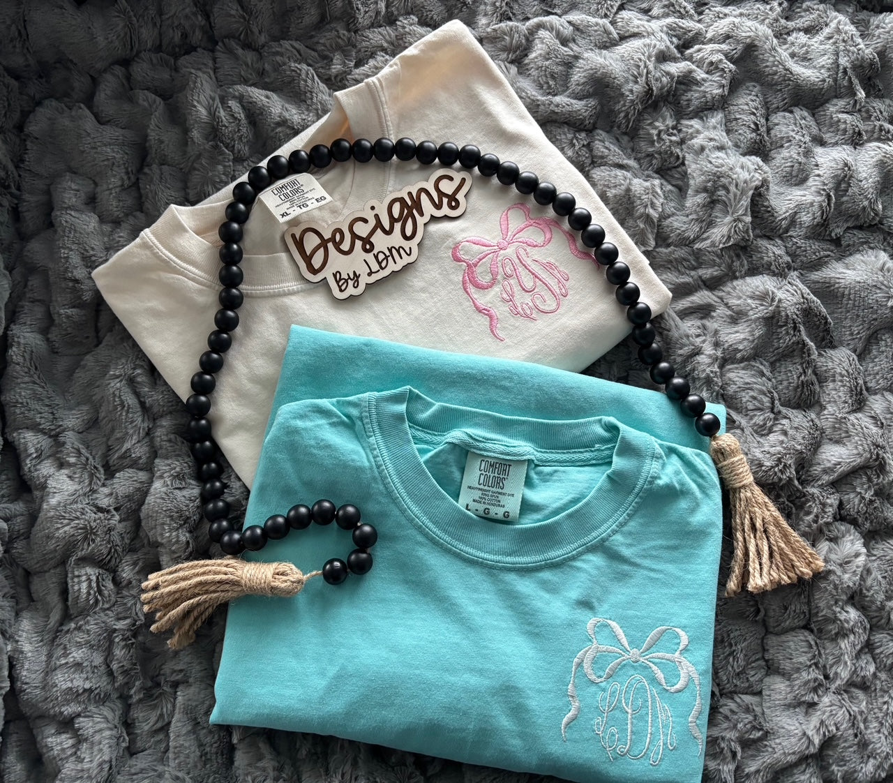 Pocket Bow with Monogram
