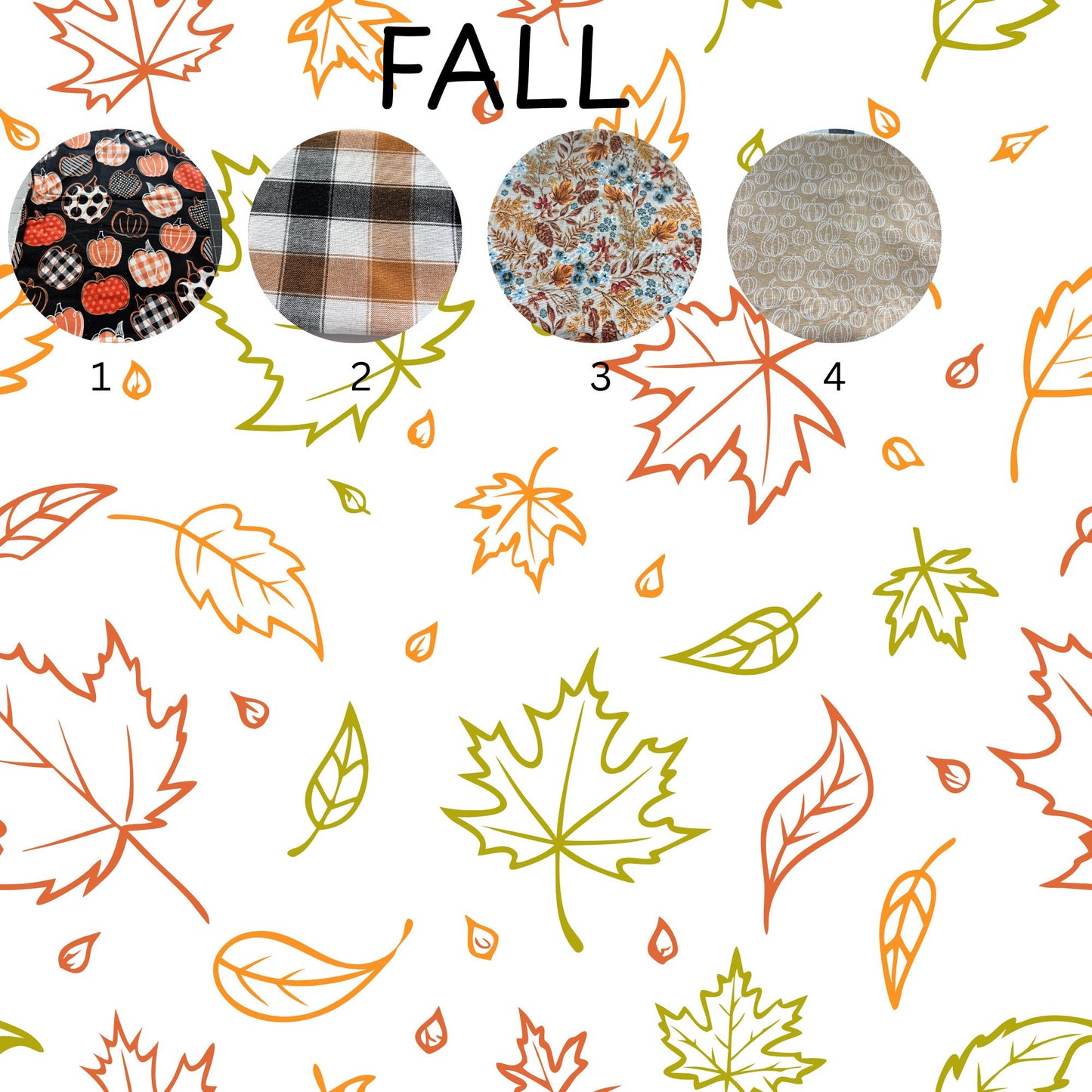 Fall Name Applique