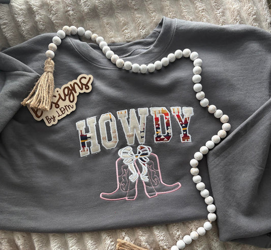 Howdy Applique