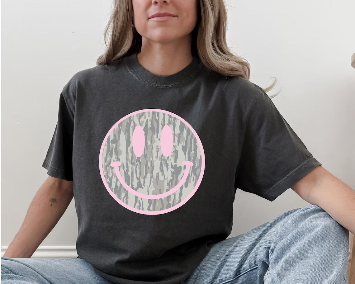 Smily pink camo