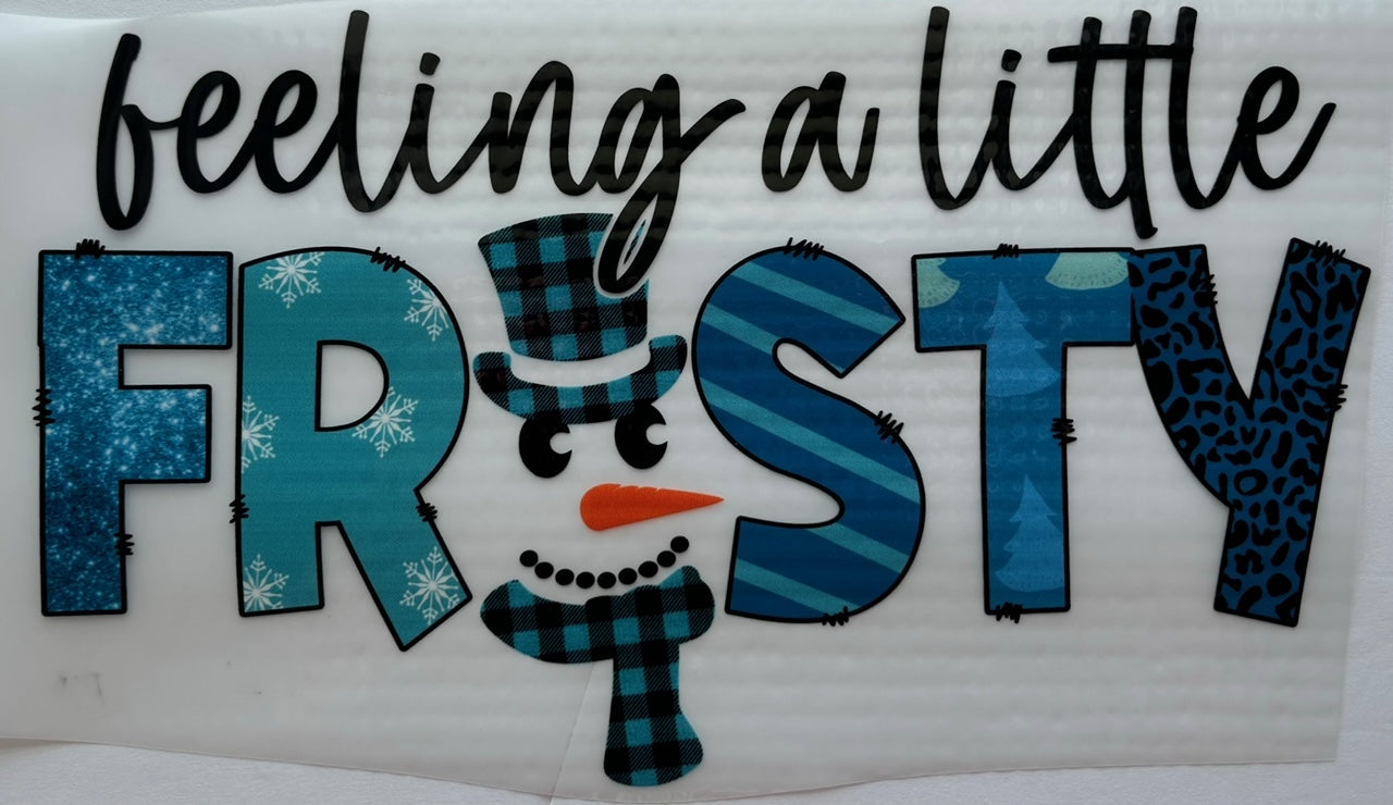 Feeling a little frosty