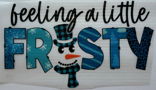 Feeling a little frosty