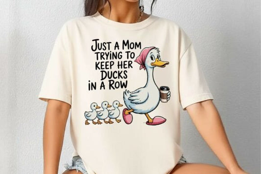 Just a mom trying to keep her ducks in a row.