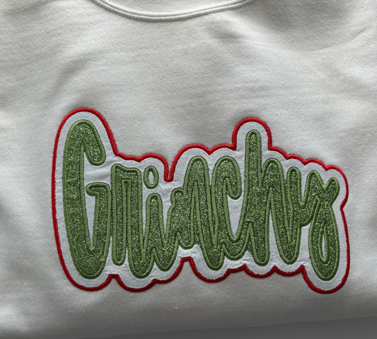 Grinchy Double Applique