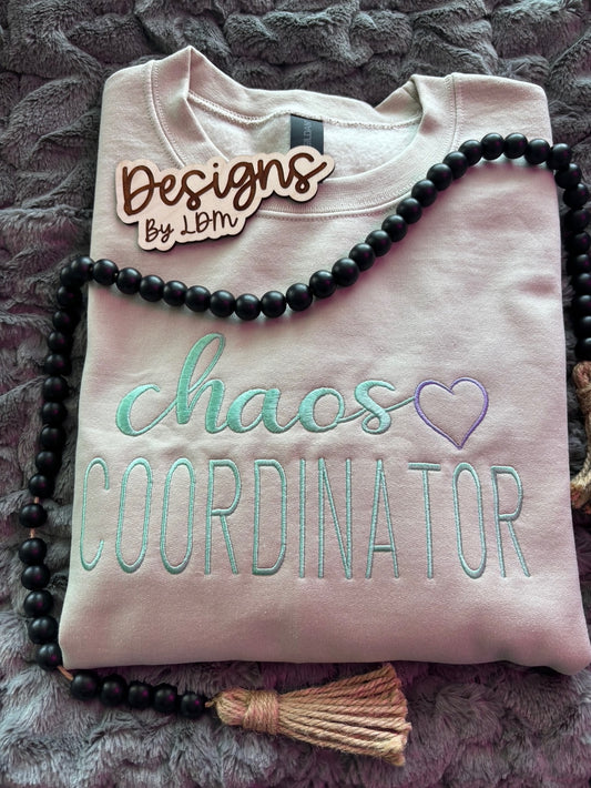 Chaos Coordinator Gildan Crewneck