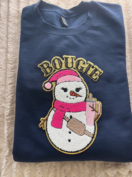 Bougie Snowman Patch