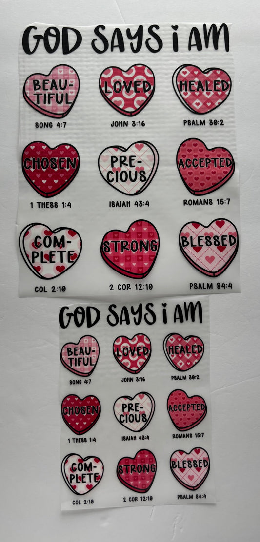 Valentine God Says I am