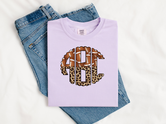 Football Leopard Handdrawn