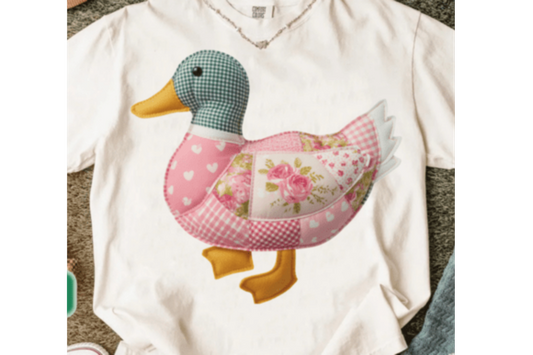 Grandma duck patchwork